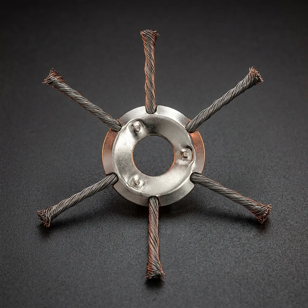 IronCut 6-Blade Steel Wire Trimmer Head Attachment